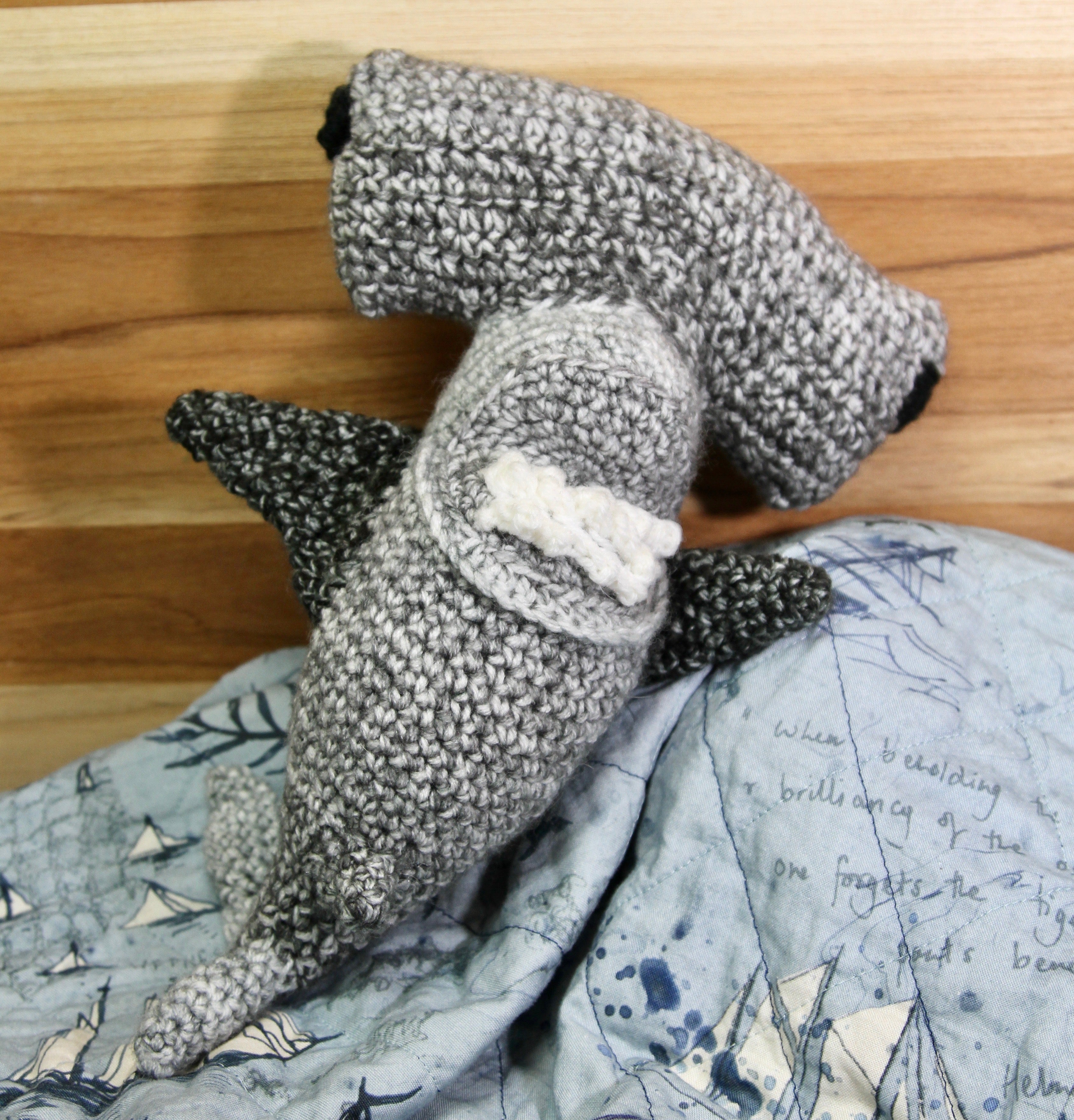 Frank the hammerhead shark